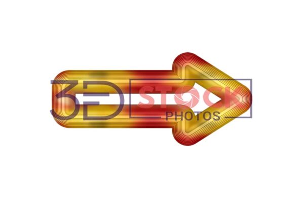 3D Symbol Arrow-24